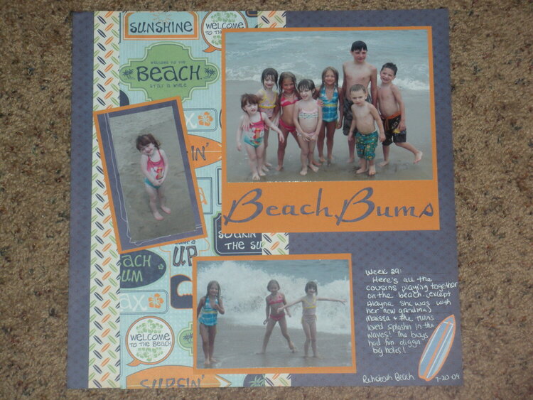 Beach Bums- P52 Week 29