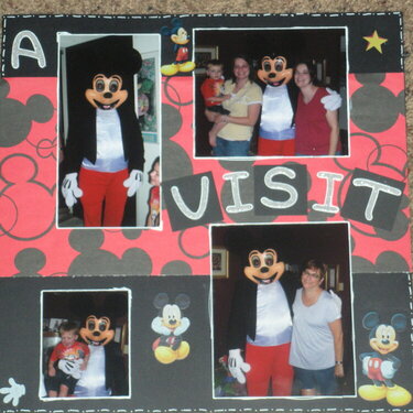 A Visit from Mickey- left side