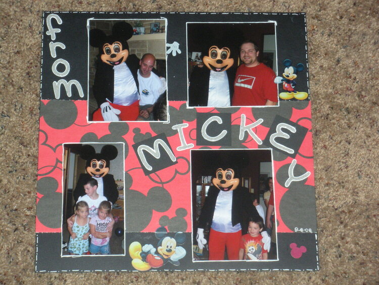 A Visit from Mickey- right side