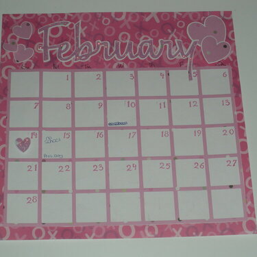 Calendar- February