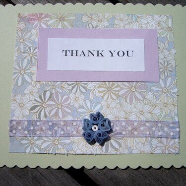 Thank You Postcard