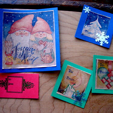 Christmas Gift Tags: Batch One