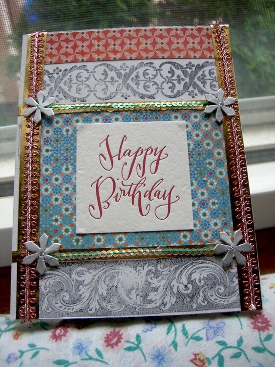 Blinged Out &quot;Oops&quot; Card