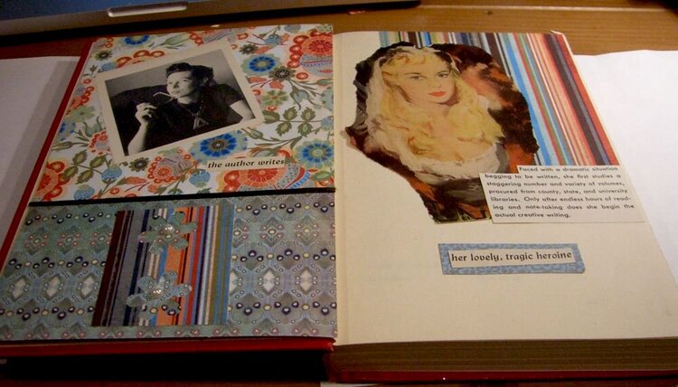 Altered Book: Pages i and ii