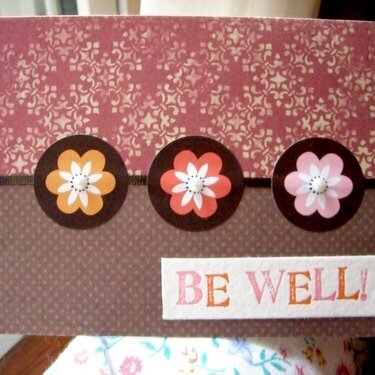 Be Well card