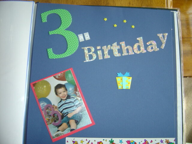 Nicholas&#039; 3rd birthday   pg 1