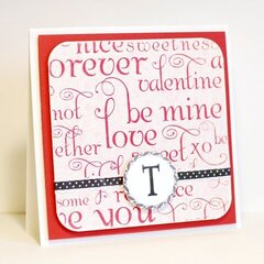 T Monogram Valentine