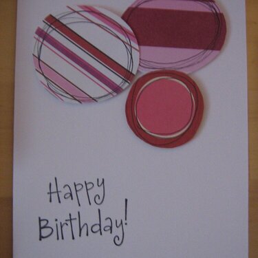 Happy Birthday Dots Card