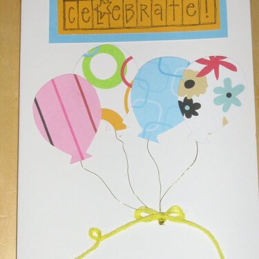 Party Celebration Card