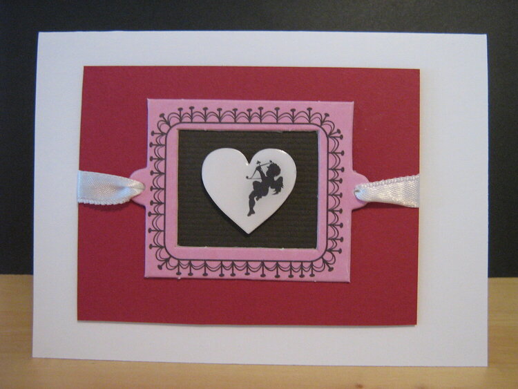 Cupids Heart Card