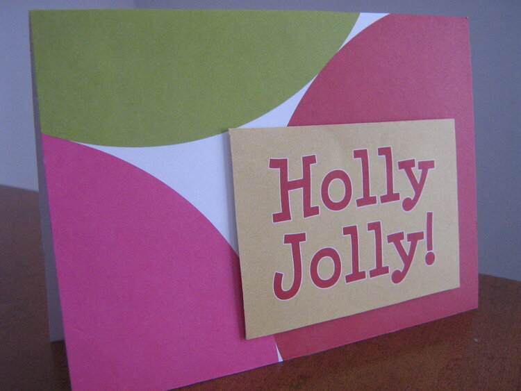 Holly Jolly! Card