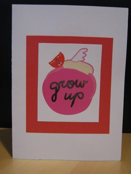 Grow Up Card