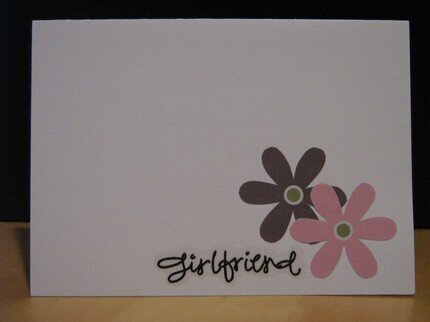 Girlfriend Card