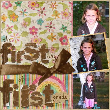 The first day of frist grade