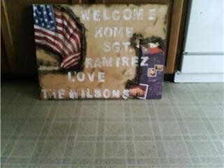 welcome home canvas