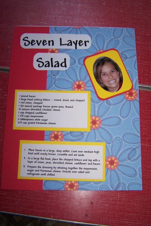 7 Layer Salad #2