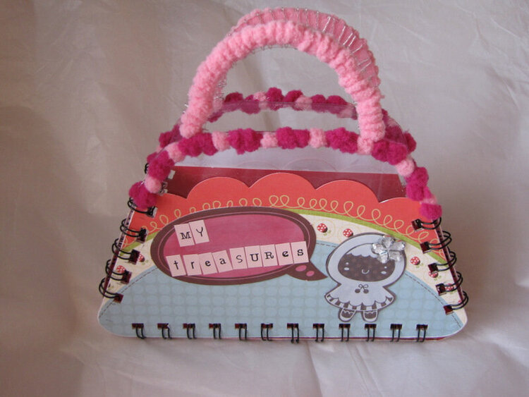 My Treasures acrylic purse