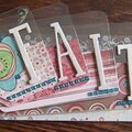 Acrylic FAITH Album (Clear Scraps)