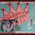 I'm a daughter of the King (Clear Scraps)