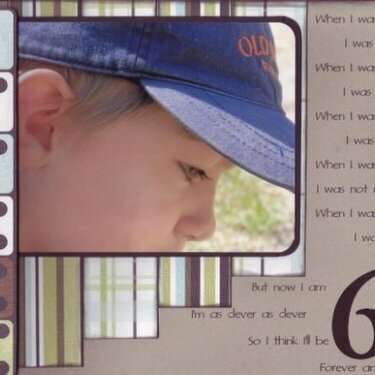 I think I&#039;ll be 6 now (Scrapbooking &amp; Beyond Oct 2006)