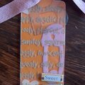Sweet Baby Tag (Clear Scraps)
