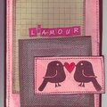 L'amour card - new Rose Moka