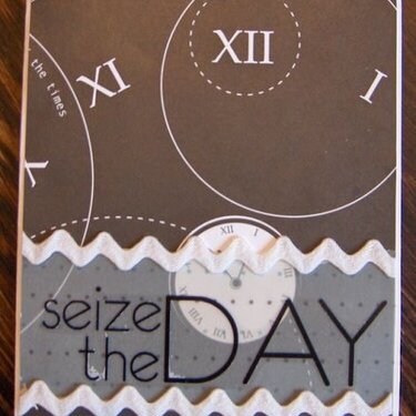 Seize the Day Card (Cards Magazine - May &#039;07)
