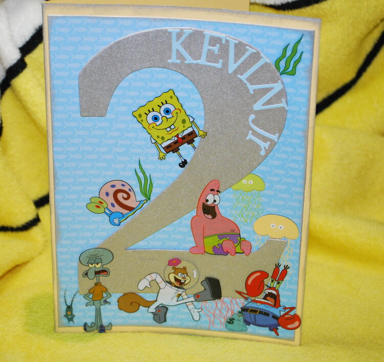 Spongebob card