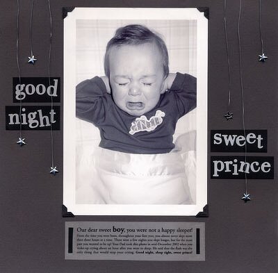 { good night • sweet prince }