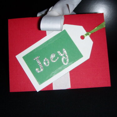 Gift Wrapped Holiday Card