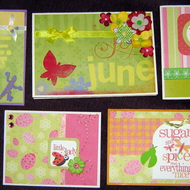 April Card kit cards pt 2