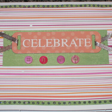 Celebrate!! Birthday Card