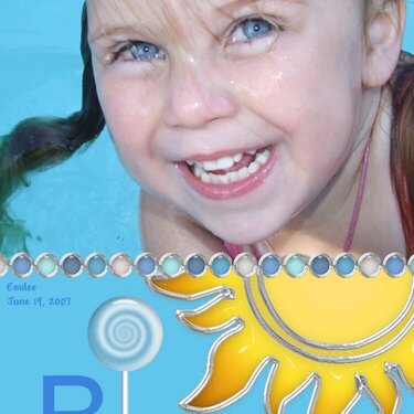 B is for blue eyes