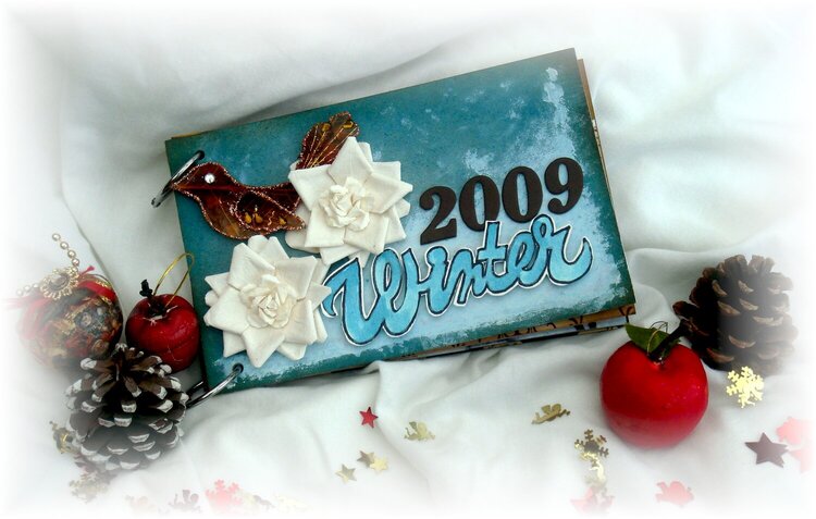 Winter 2009 mini-album cover page - KREATORVILLE KRAFT/ APTLY TITLED