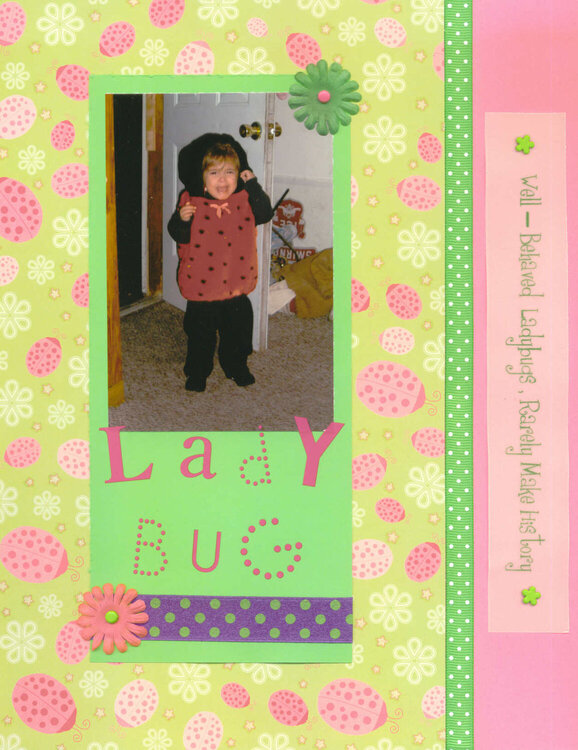 Emily Ladybug- L side