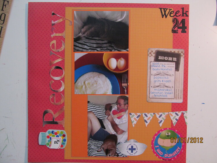 Project Life week 24 (left)