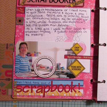 When I Need a Time-out I Scrapbook