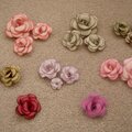 Cardstock flowers