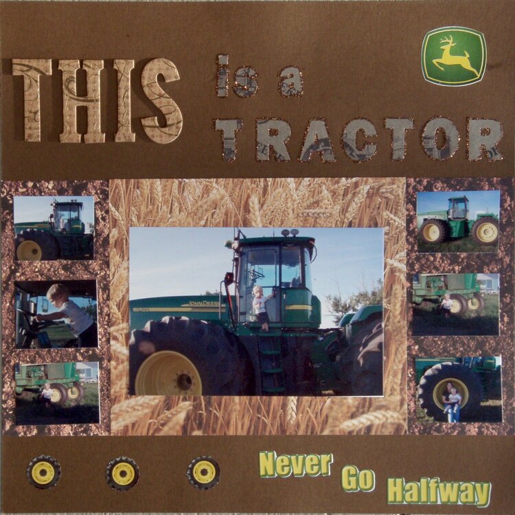 Tractor, right side