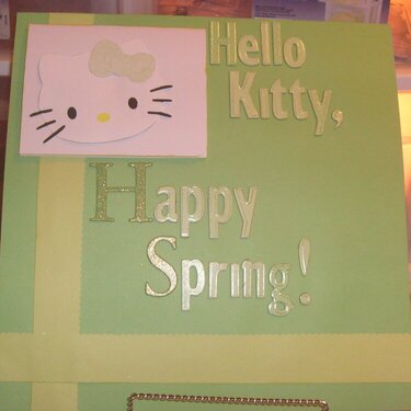 Hello Kitty, Happy Spring!   Closed