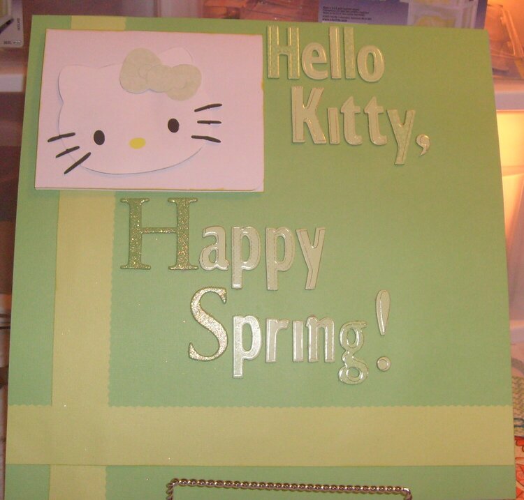 Hello Kitty, Happy Spring!   Closed