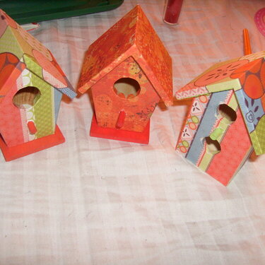 Altered Bird Houses