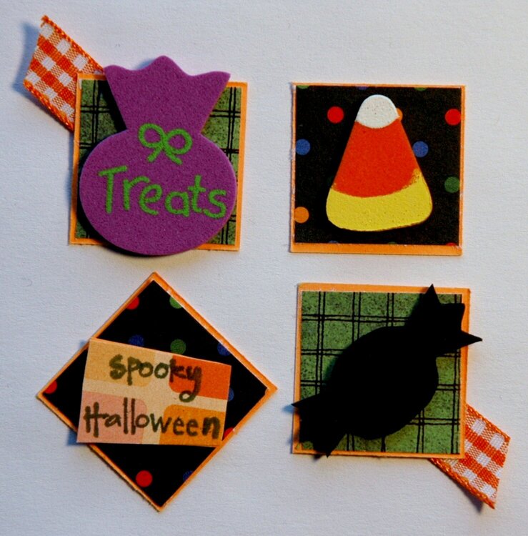 Anything Goes Inchie Swap - spooky halloween