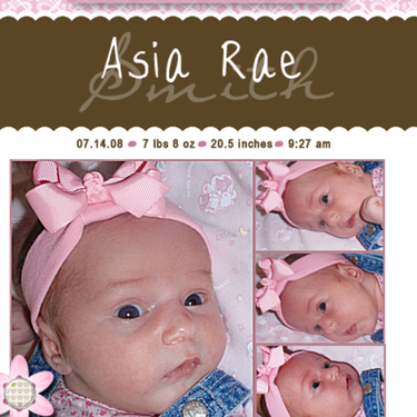 Asia&#039;s birth annocement