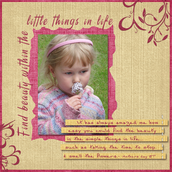 Little thngs in life