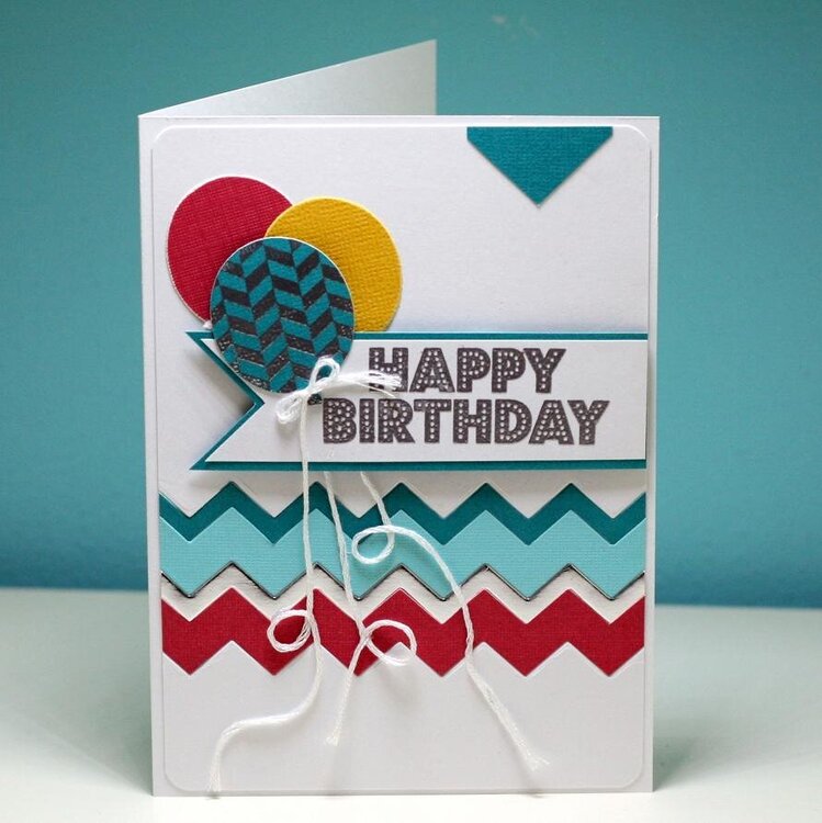 Birthday Chevron