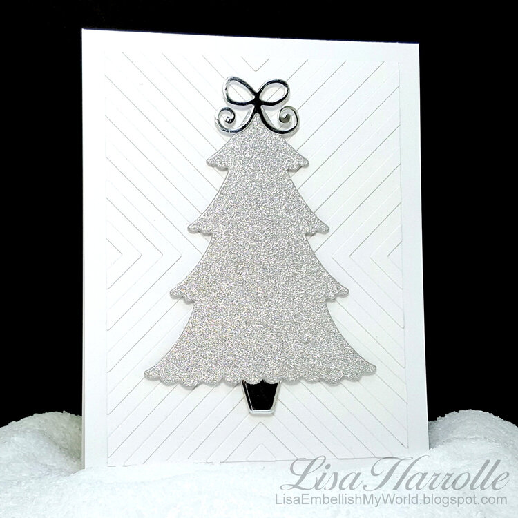 Silver Sparkle Tree