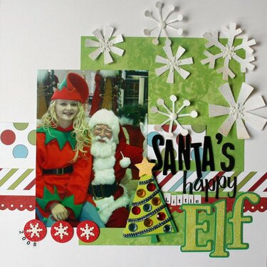 Santa&#039;s Happy Little Elf
