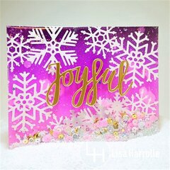 Joyful Snowflake Shaker