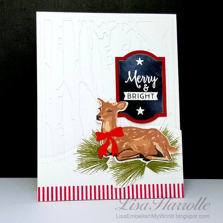 Christmas Deer Card Set #2